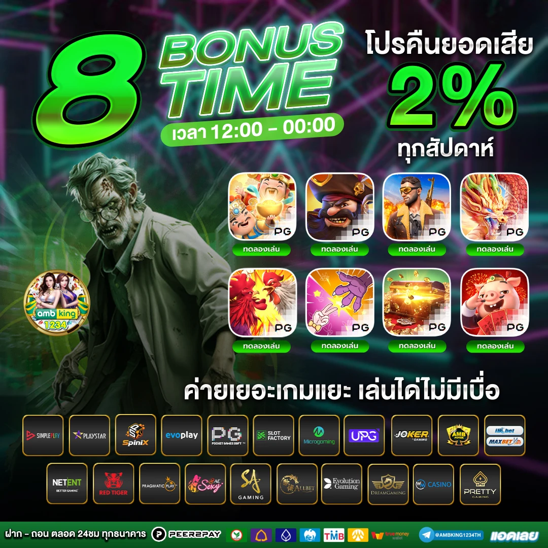 เว็บสล็อตอันดับ 1 ของโลก ฝาก ไม่มี ขั้นต่ํา - แบนเนอร์โปรโมชั่น