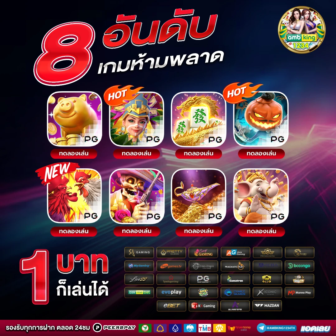 สล็อต ฝาก-ถอน true wallet ไม่มี บัญชีธนาคาร 5 รับ 100 - แบนเนอร์โปรโมชั่น